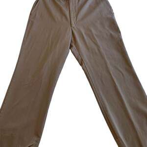 Hickey Freeman Men's Tan Tech Stretch Chino Dress Pants